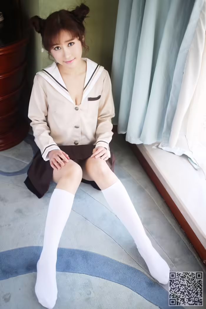少女、小珂、白丝、制服诱惑