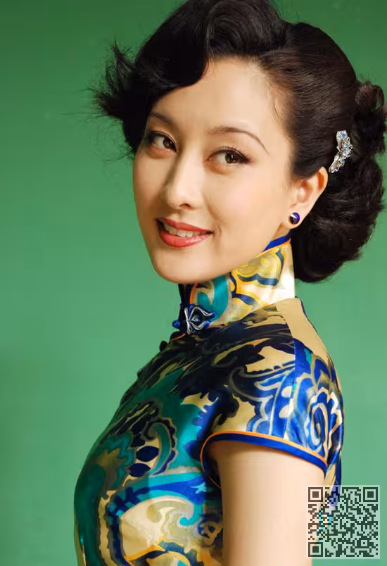 演员、马苏、旗袍摄影