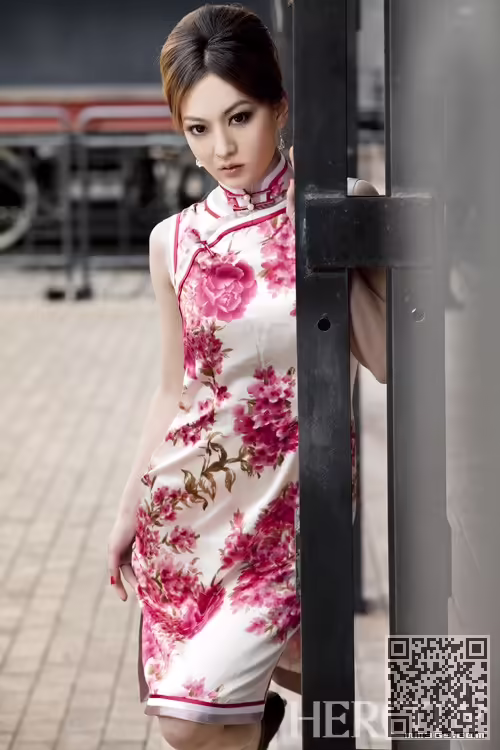 旗袍、美女、思晨