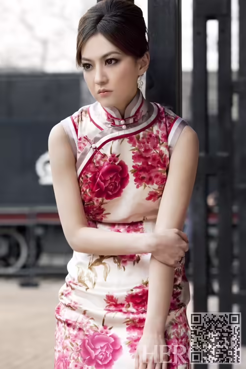 旗袍、美女、思晨