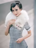 与古典气息江南旗袍的美丽