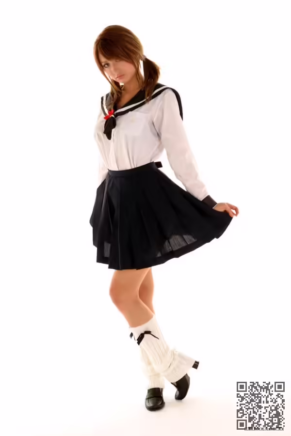 混血、美女、莉亚・迪桑、学生、制服