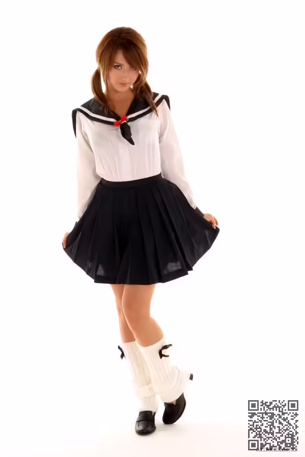 混血、美女、莉亚・迪桑、学生、制服