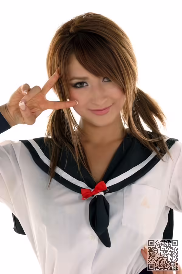 混血、美女、莉亚・迪桑、学生、制服