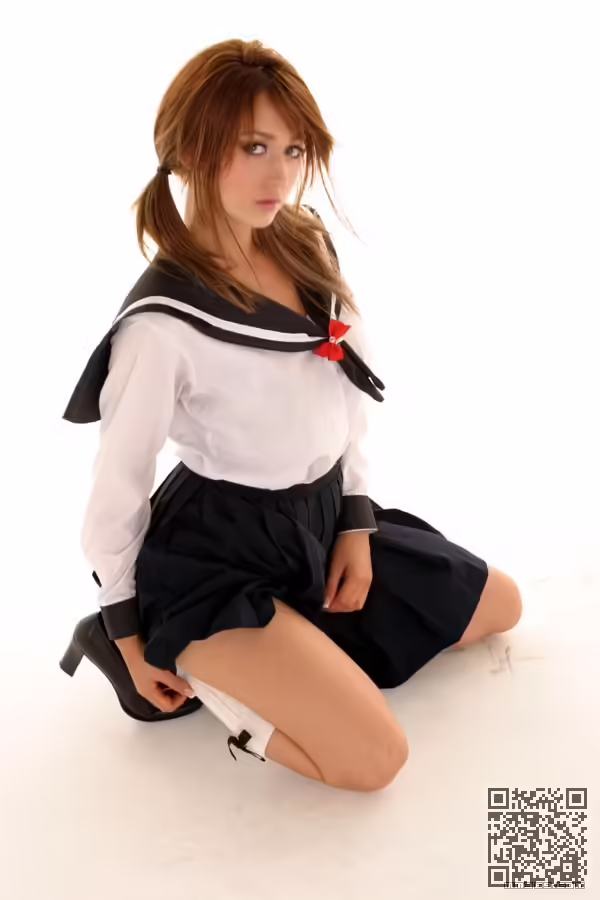 混血、美女、莉亚・迪桑、学生、制服