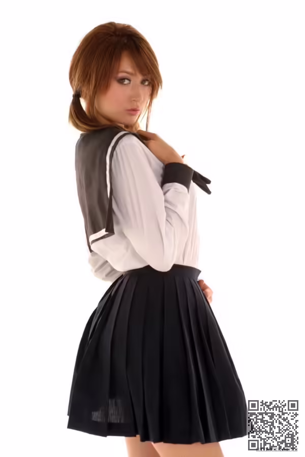 混血、美女、莉亚・迪桑、学生、制服