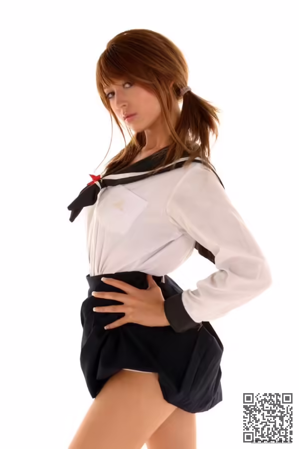 混血、美女、莉亚・迪桑、学生、制服
