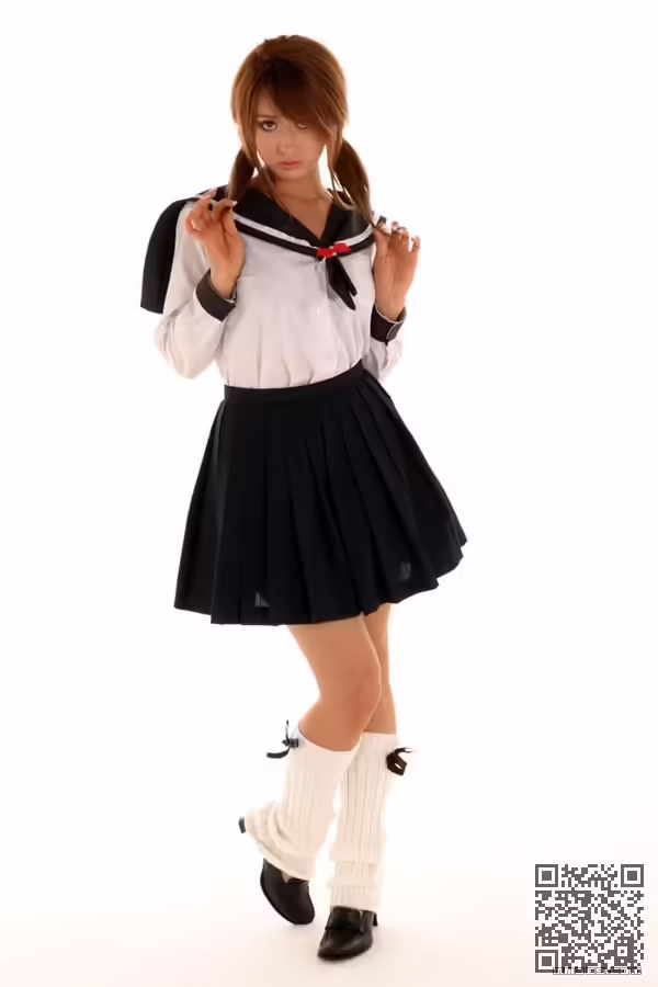 混血、美女、莉亚・迪桑、学生、制服