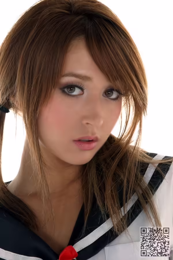 混血、美女、莉亚・迪桑、学生、制服