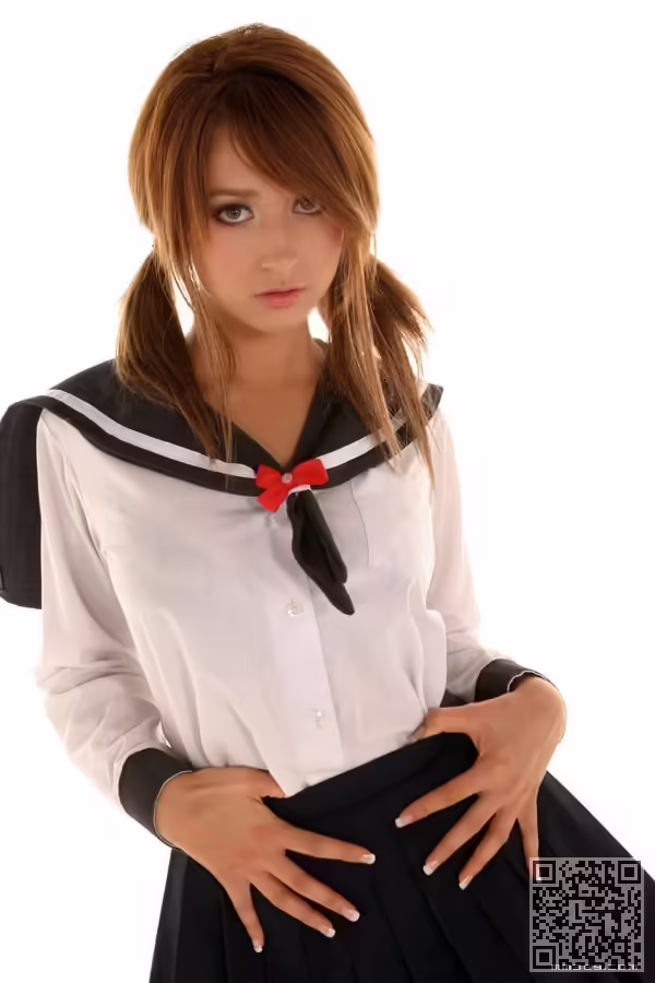 混血、美女、莉亚・迪桑、学生、制服