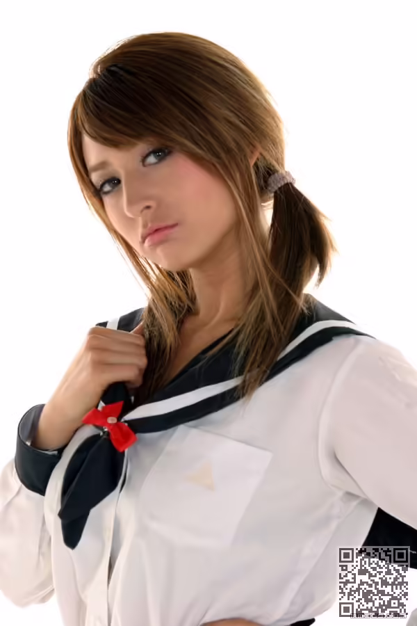 混血、美女、莉亚・迪桑、学生、制服
