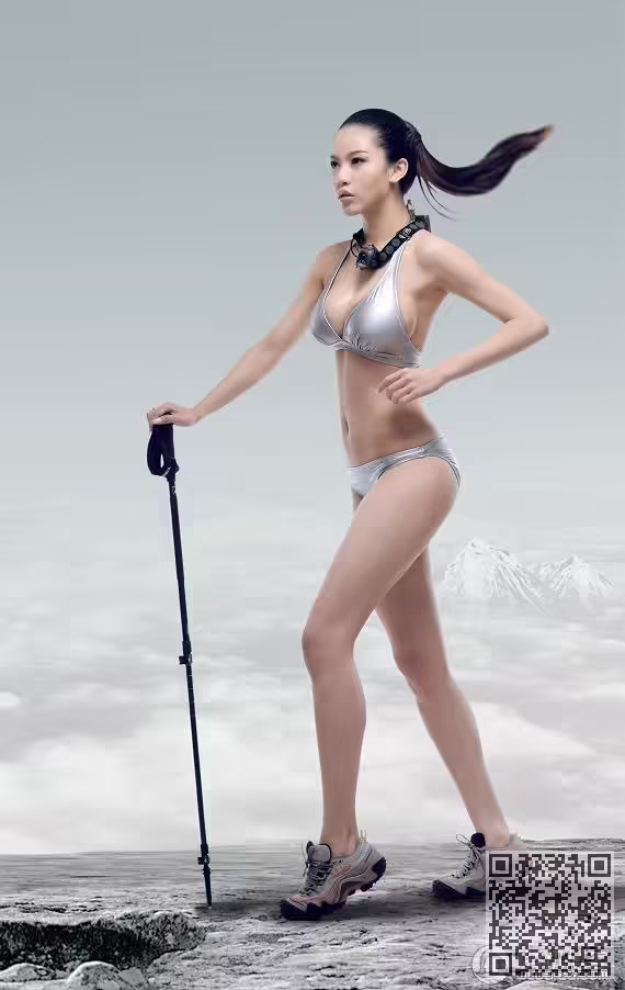 潘霜霜、嫩模、性感