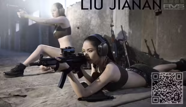 摄影、硝烟、少女