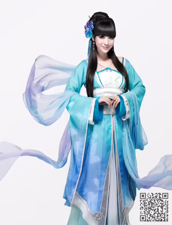 柳岩、古装、仙子