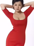 性感美女…最新的个性照片红色