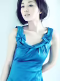 摇滚女孩江香港时装表演完美的气质