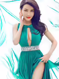 现代气质的潘金莲锣h fe照片