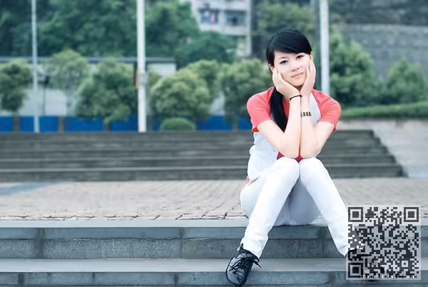 孙文婷、清纯、靓丽、校园