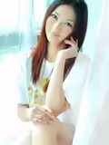 阳光纯美气质美照片