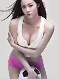 性感美女头饰真空