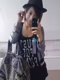 泡沫袜子给女孩幸福的生活