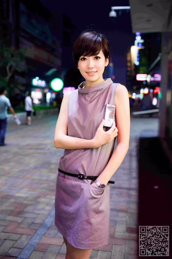 气质、手机美模