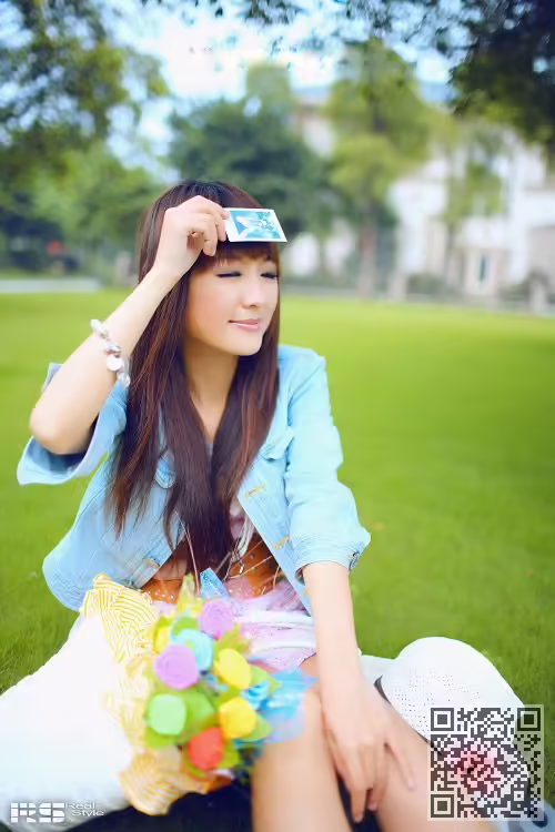 春天、美女