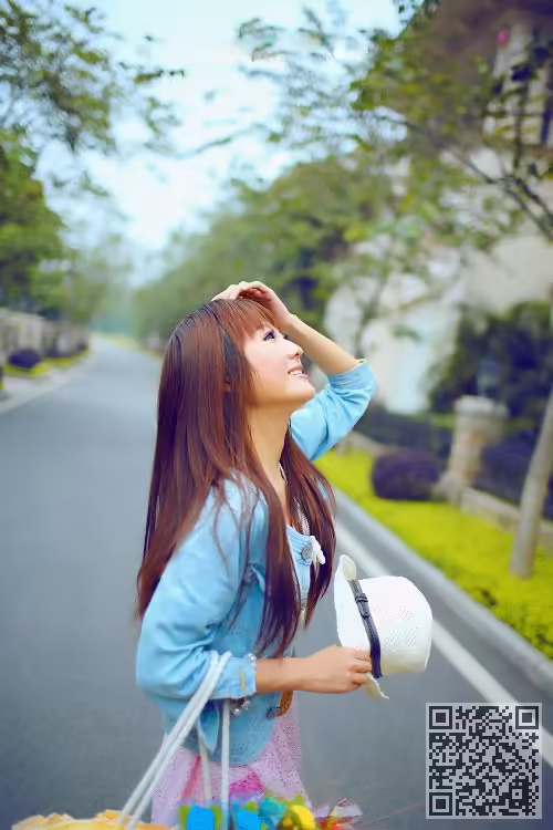 春天、美女