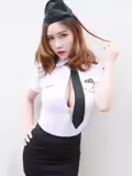 迷人的美在她的Una官一会儿护士