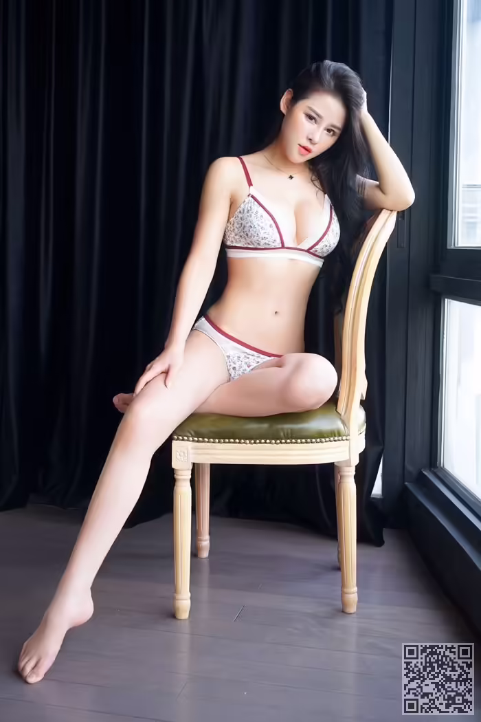 美人、叶佳颐、翘臀、丁字裤