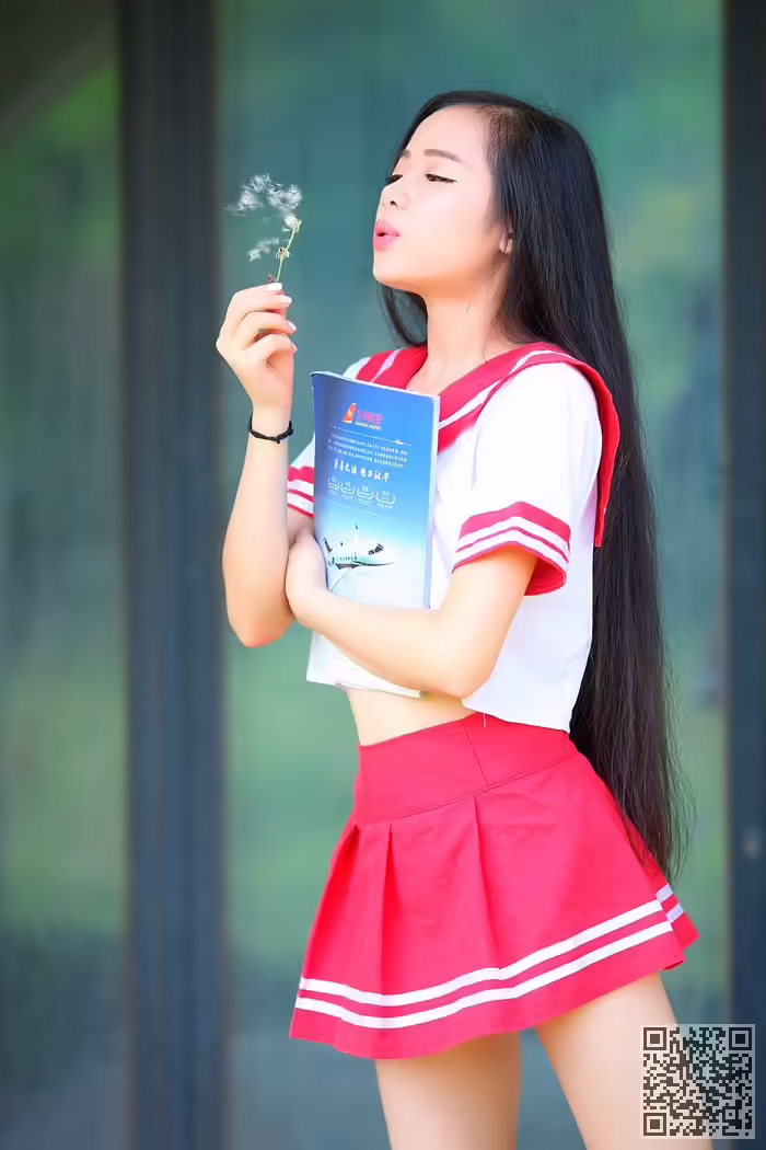 学生妹、蔻蔻、似裸非裸、诱惑