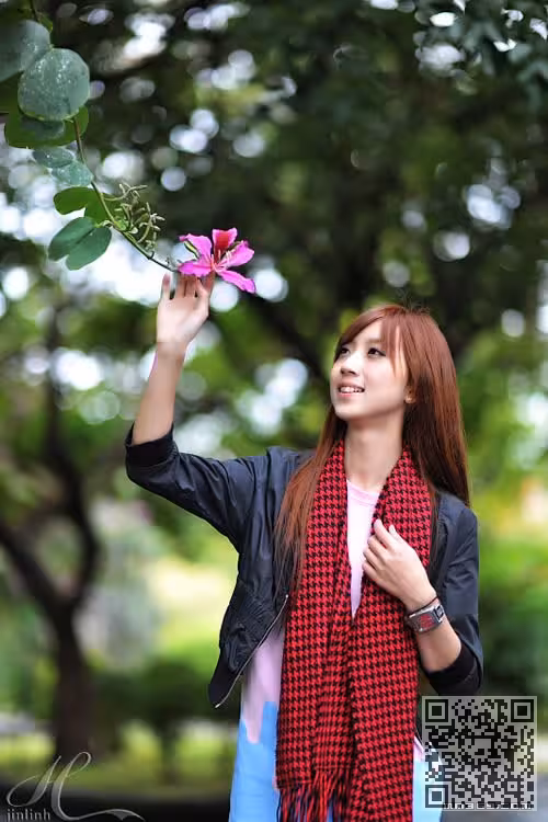 美丽的小薇，靓丽惊人