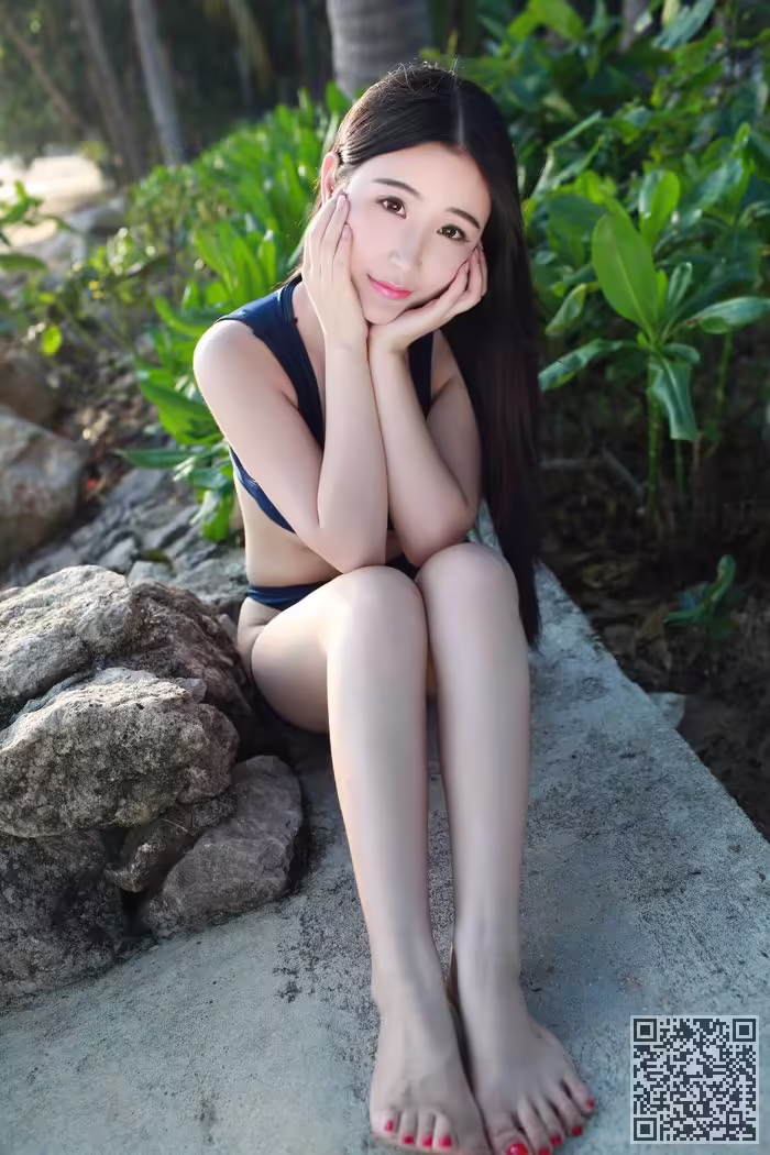 巨乳、谢芷馨、旅拍、摆臀