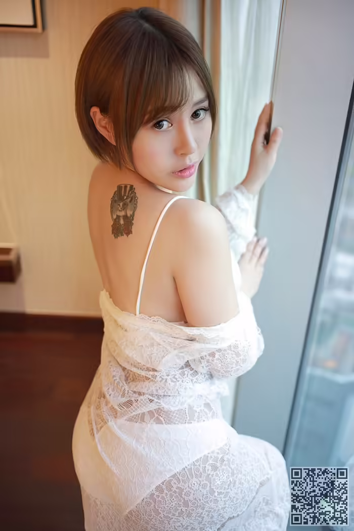女神、艾莉、镂空、内衣、酥胸
