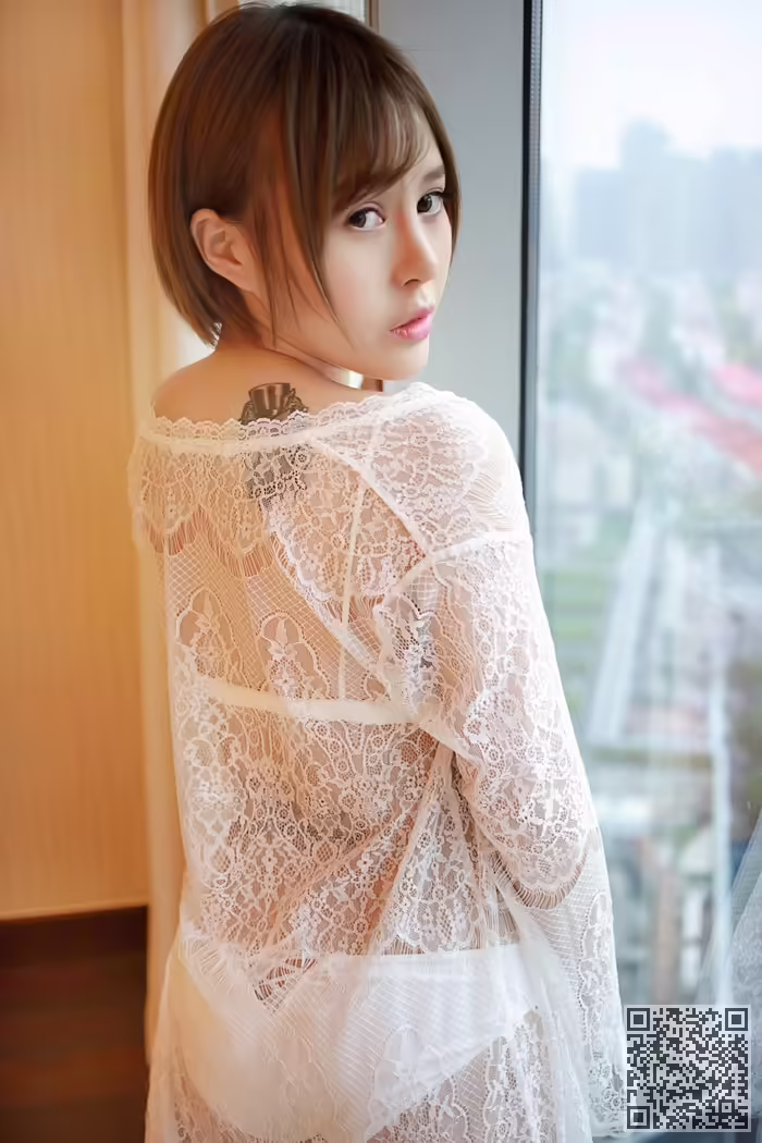 女神、艾莉、镂空、内衣、酥胸