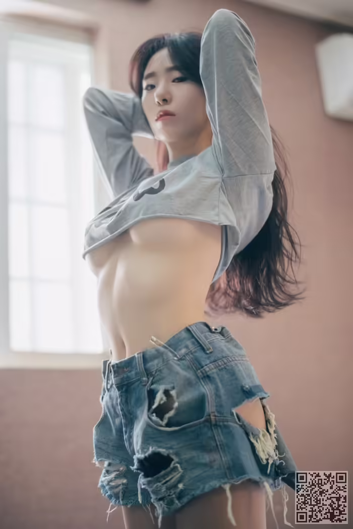 韩国美女、全裸、浴照