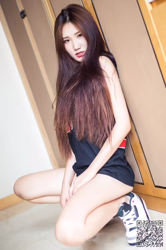 运动宝贝、子珂、脱衣、露乳