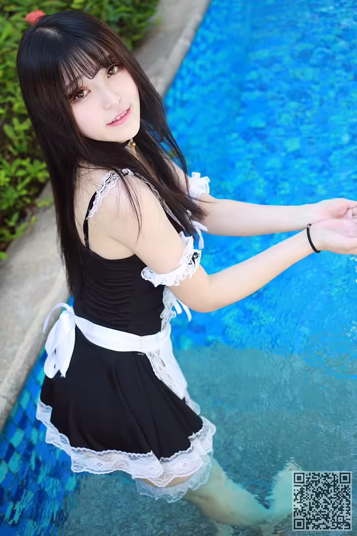 伊小七、性感、女仆装、美胸