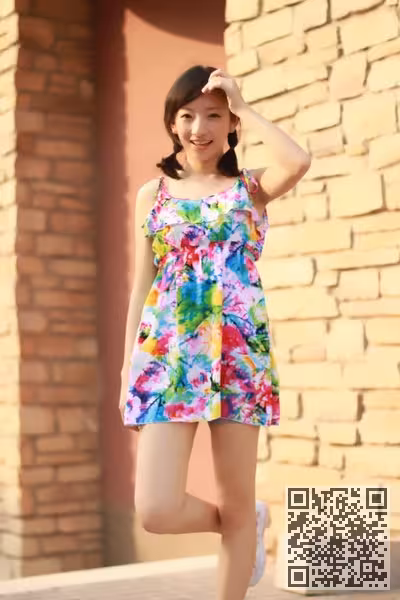 美丽可爱邻家女孩静妮