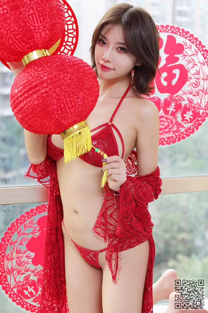 女神、杨晨晨、镂空、性感
