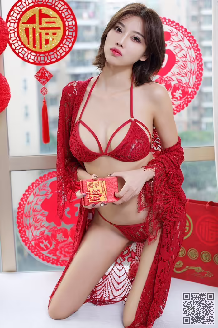 女神、杨晨晨、镂空、性感
