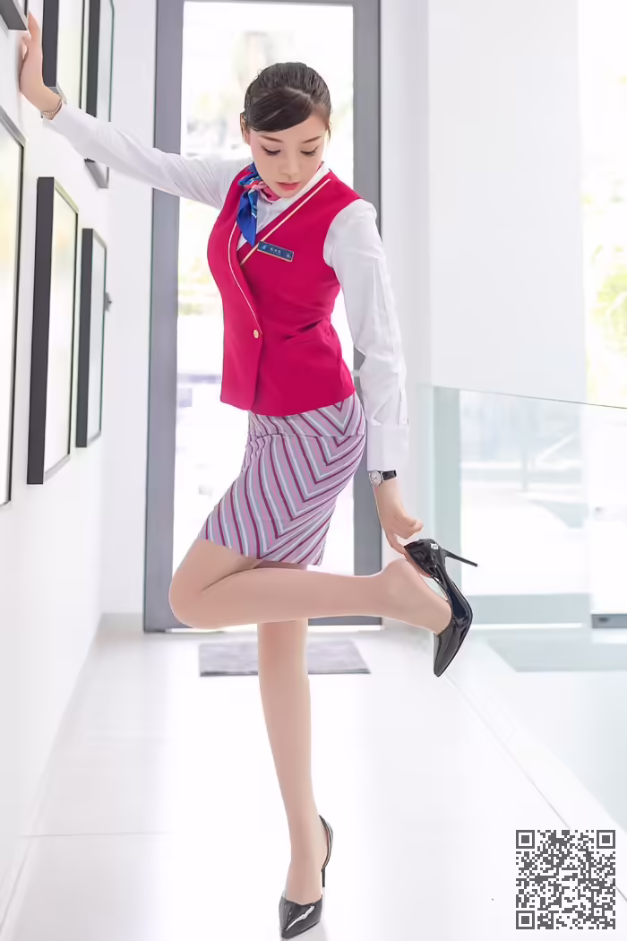 空姐、芝芝、制服诱惑