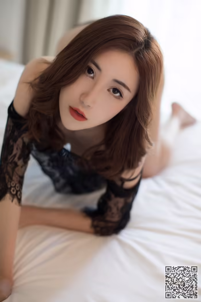 少妇、孙梦瑶、黑纱、搔首弄姿