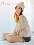 给人温暖而唯美感觉的清纯美眉