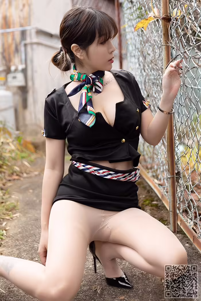 尤物、王雨纯、空姐、制服美乳