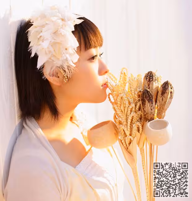 纯情写在脸上 少女兔年贺岁写真