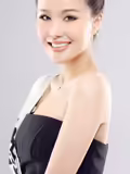 北京新闻女主播美丽的微笑好气质