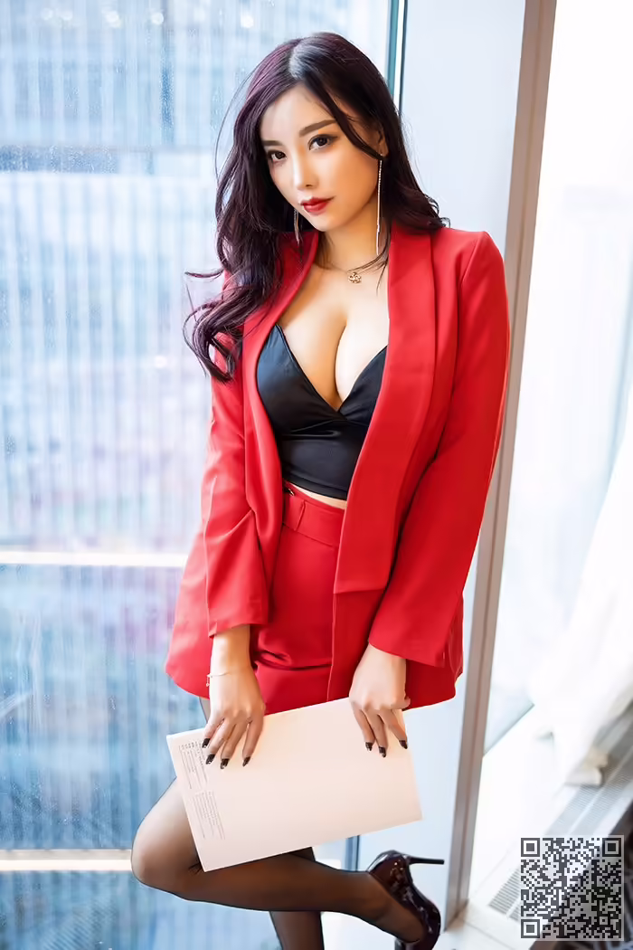 秘书、杨晨晨、长腿、酥胸