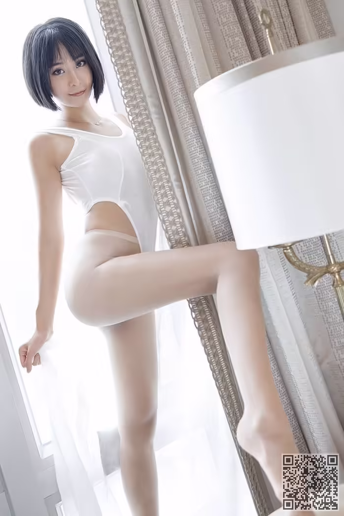 蓝夏、丝袜、湿身诱惑