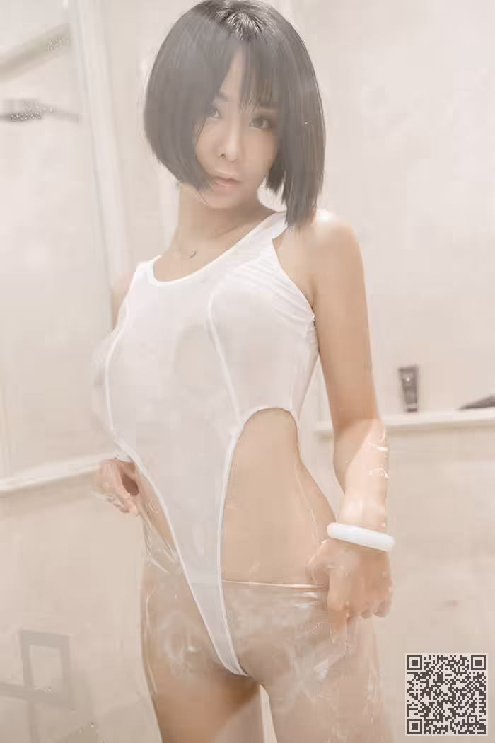 蓝夏、丝袜、湿身诱惑